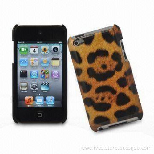 Leopard Snap-fit Shells for iPod Touch 4, Lightweight, Durable Design Protects from Bumps